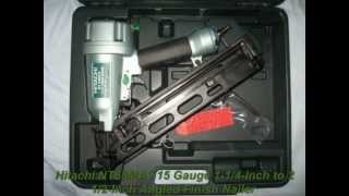 Hitachi Finish Nailer Reviews - NT65M2 Hitachi Finish Nailer