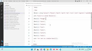 PHP Dasar - Variabel Array