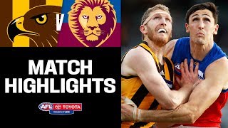 Hawthorn v Brisbane Highlights | Round 19, 2019 | AFL