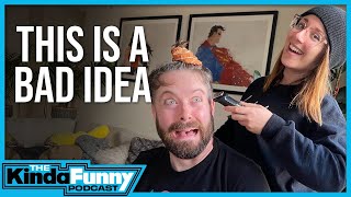 Gen Cuts Greg's Hair Live - Kinda Funny Podcast (Ep. 64)