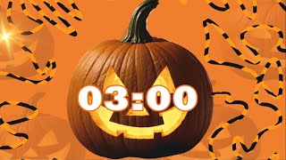3 Minute pumpkin 🎃 bomb 💣 timer [ Halloween Timer }