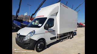 REF.: 2834 RENAULT MASTER 2.3 160 CV FURGONETA EJE DOBLE CAJA CERRADA