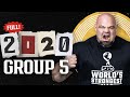 *FULL* 2020 World's Strongest Man | GROUP 5