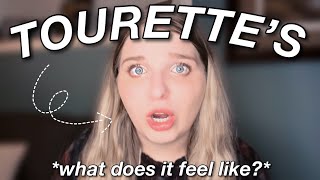 *THIS* is what having tourette's & tics feels like...