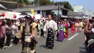 Beautiful festival in Kitsuki, Japan.