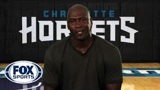 Michael Jordan says farewell to Kobe Bryant | Los Angeles Lakers at Charlottle Hornets