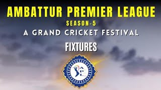 MATCH 1 || Singam cc vs Kingfisher cc|| AMBATTUR PREMIERE LEAGUE SEASON-5