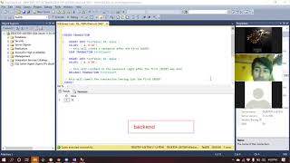 SQL Server Transaction(save,rollback,commit) Lecture