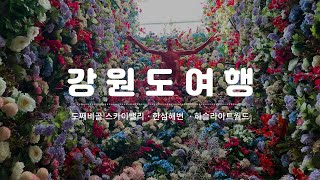 강원도 1박2일 힐링코스 2탄 - 어버이날 기념 친정식구 여행 / 짧고 굵고 여운이 많이 남는 힐링여행