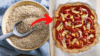 WFPB Pizza Crust! Gluten-Free, Vegan \u0026 Healthy!