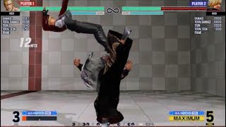 KOF15 ギース壁コン　壁運びコンボ