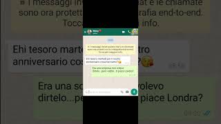 Stai programmando l anniversario perfetto?😂 #shorts #whatsapp #chat