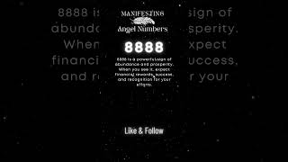 What is the meaning of 8888 ⭐️ Manifesting Angel Numbers Meanings Numerology #angelnumber #synchroni