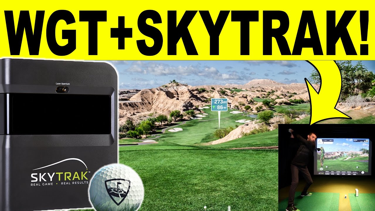 WGT Golf + SkyTrak Golf Simulator - First Look & Review (World Golf ...