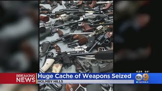 ATF Busts Massive Cache Of More Than 1,000 Rifles, Firearms At Holmby Hills Home