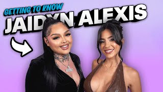 Jaidyn Alexis talks relationships and 0F