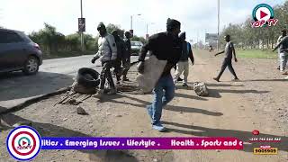 Multimedia University Student hold protests over delayed disbursement of Helb