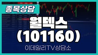 월덱스(101160) - 종목상담 문현진 멘토 (20240425)