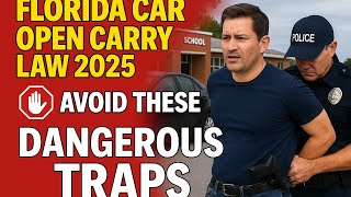 🛑 Open Carry in Cars: 3 Legal Traps That Could Ruin Your Life
