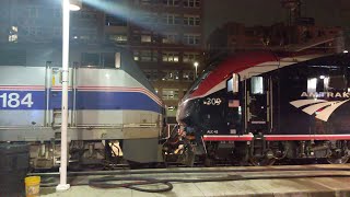 ALC-42 \u0026 Phase 4 Heritage unit 184 on Amtrak California Zephyr 6 (9-2-2022)