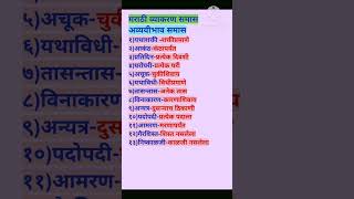 मराठी व्याकरण समास || अव्ययीभाव समास || marathi vyakran || avyaibhav samas