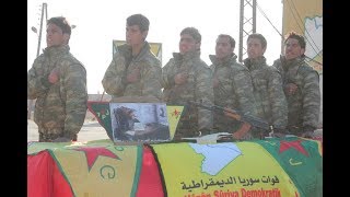 Dewreya şervanên YPG’ê yê pêkhateyên Ereb bi dawî bû