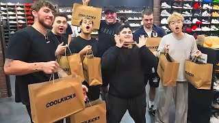 FaZe \u0026 Costco Guys Go Sneaker Shopping At Coolkicks!