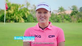 Brooke Henderson Behind The Scenes Skechers Hands Free Slip In Golf Shoes