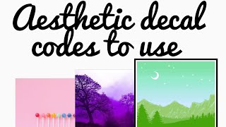 Roblox Bloxburg Colourful Aesthetic Decal Id S