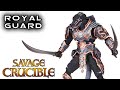 Savage Crucible ROYAL GUARD Action Figure Review
