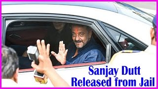 Sanjay Dutt Released From Jail - Latest News