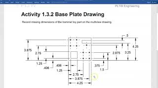 PLTW IED - Activity 1.3.2 - Trammel Toy Base Creation in Fusion 360