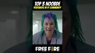 Top 3 boonde you tuber in free fire community 😱😱#trendingshorts#freefire #@Gwhardik8051