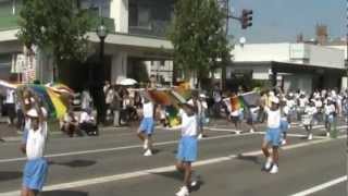 会津まつり鼓笛隊パレード 松長小学校　2012.9.22