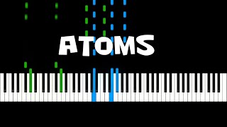 Atoms Ludovico Einaudi Piano Tutorial Piano Cover Underwater