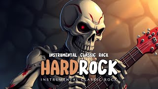 Best Hard Rock Instrumental Playlist For Focus 💀⚡ [ Skull’s Unstoppable Guitar] [1 𝐇𝐎𝐔𝐑] Playlist