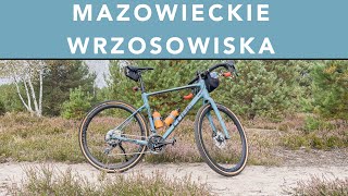 Mazowieckie wrzosowiska w Mostówce - Bug w Kuligowie - Warszawa. Trasa na jesienne wypady rowerem