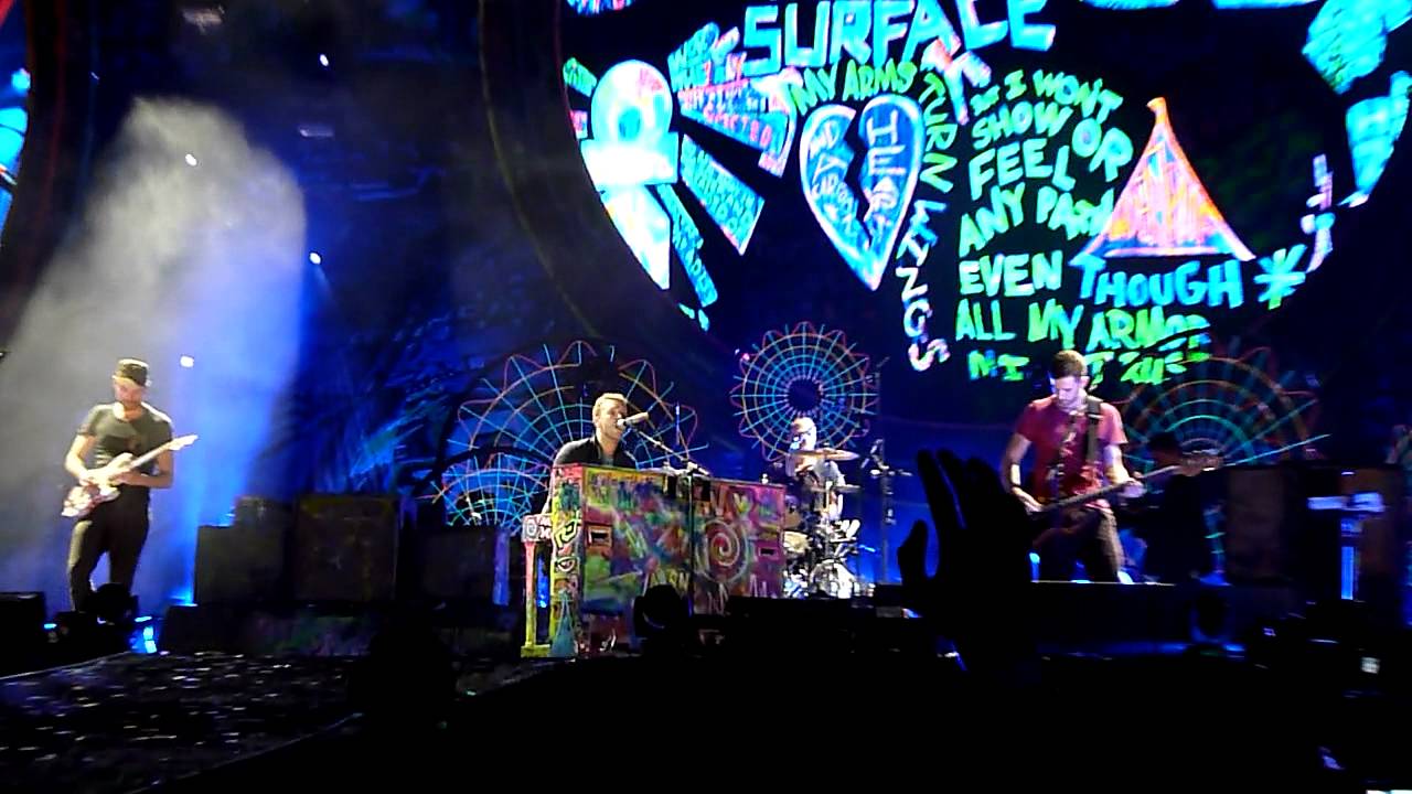 Coldplay Paradise Live