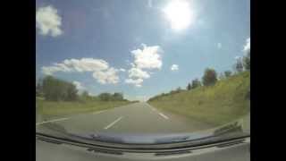Roadtrip timelapse - Rochefort to Mulhouse (FR) - GoPro HD Hero3 Black