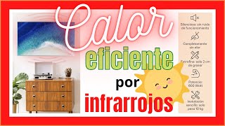 ♨️ CALIENTA tu casa POR muy POCO 🫰 (calefacción por infrarrojos: 98% de conversión de energía) 🌡️🌞