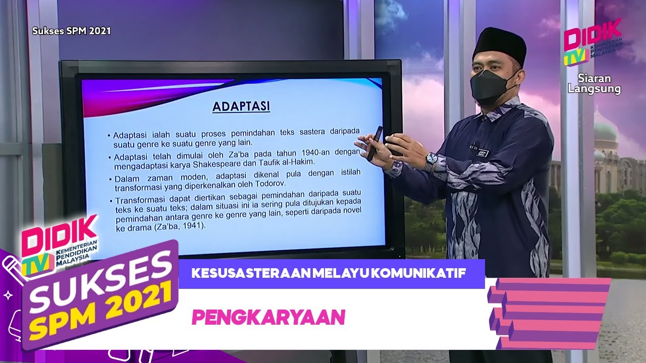 Sukses SPM (2021) | Kesusasteraan Melayu Komunikatif - Pengkaryaan ...