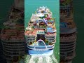 दुनिया का सबसे बड़ा समुद्री जहाज world largest cruise ship 😨 sarvesh prajapati viral shorts