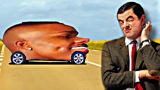 Mr Bean waits for DaBaby convertible