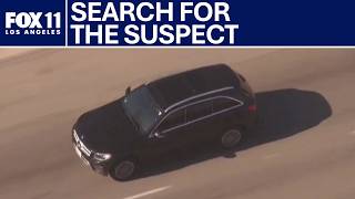 SUV leads police chase across LA, Orange counties