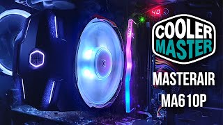 UNBOXING Y COLOCACION Cooler Master MasterAir MA610P en Español! | MI NUEVO DISIPADOR