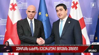 ევროპის საბჭოს გენერალური მდივნის ვიზიტი