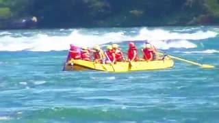 Rafting in Lachine Rapids, Montreal, Canada