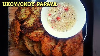 CRISPY PAPAYA UKOY/OKOY RECIPE (KAPAMPANGAN STYLE)