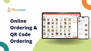 Manage Online Ordering & QR Code Ordering with RestoGenius POS