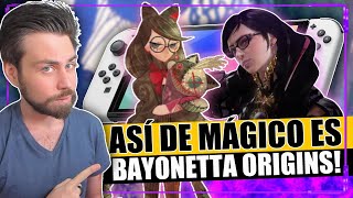 Así de MARAVILLOSO es Bayonetta Origins en Nintendo Switch! ME HA FLIPADO MUCHÍSIMO! Qué Belleza!